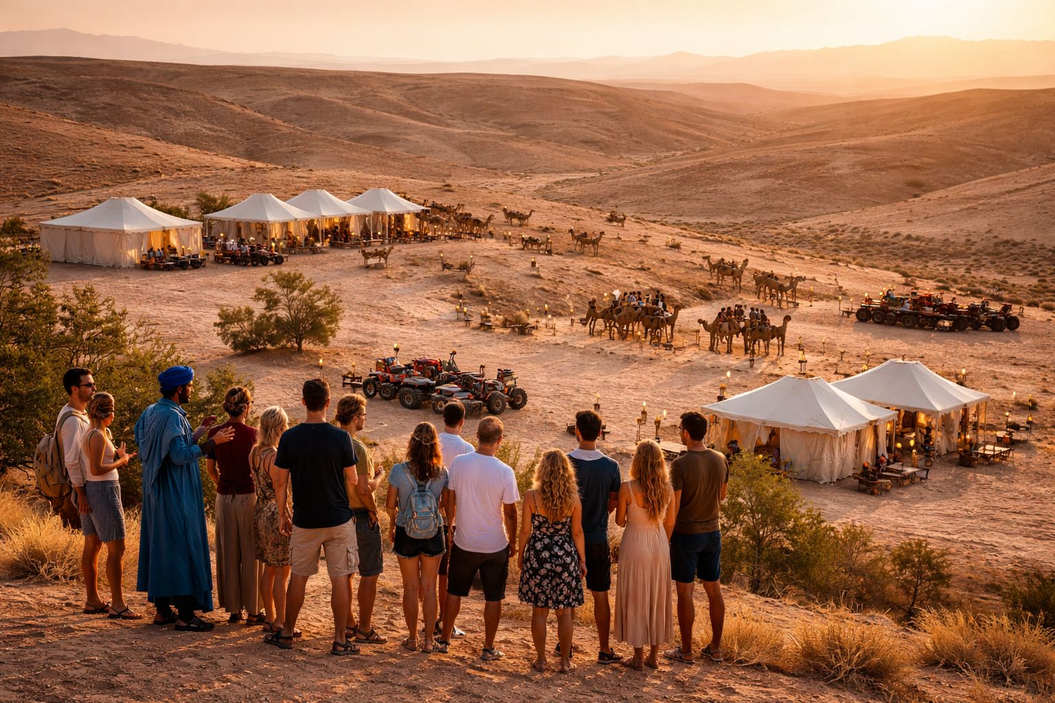excursion agafay groupe marrakech desert
