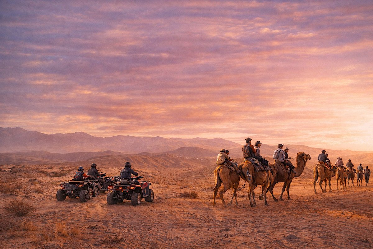 Excursions et expériences à Marrakech dans le désert d’Agafay