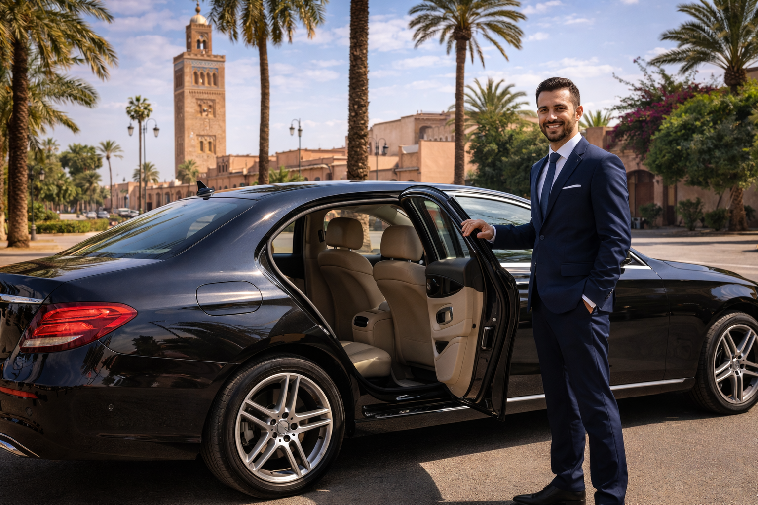 transport prive marrakech chauffeur prive voiture